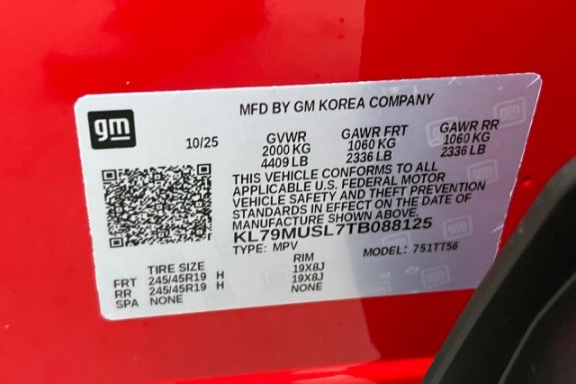 2026 Chevrolet Trailblazer RS