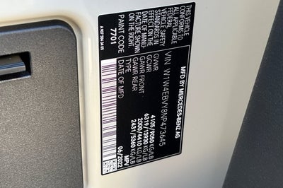 2022 Mercedes-Benz Sprinter Van BMB44E