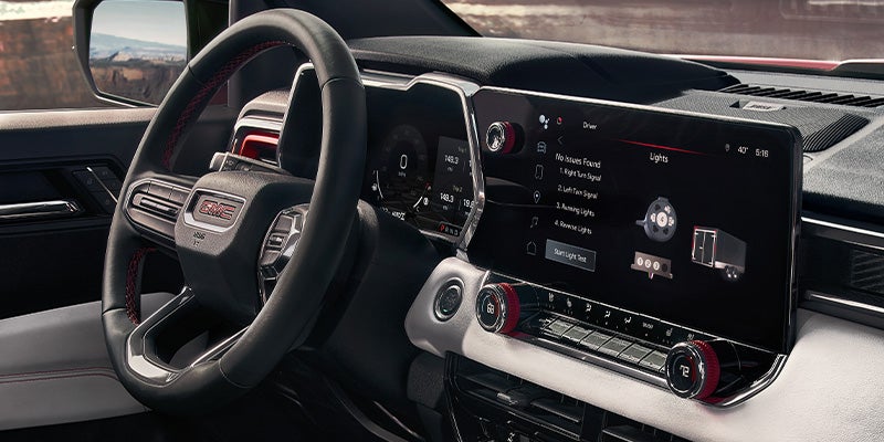 Interior of a vehicle