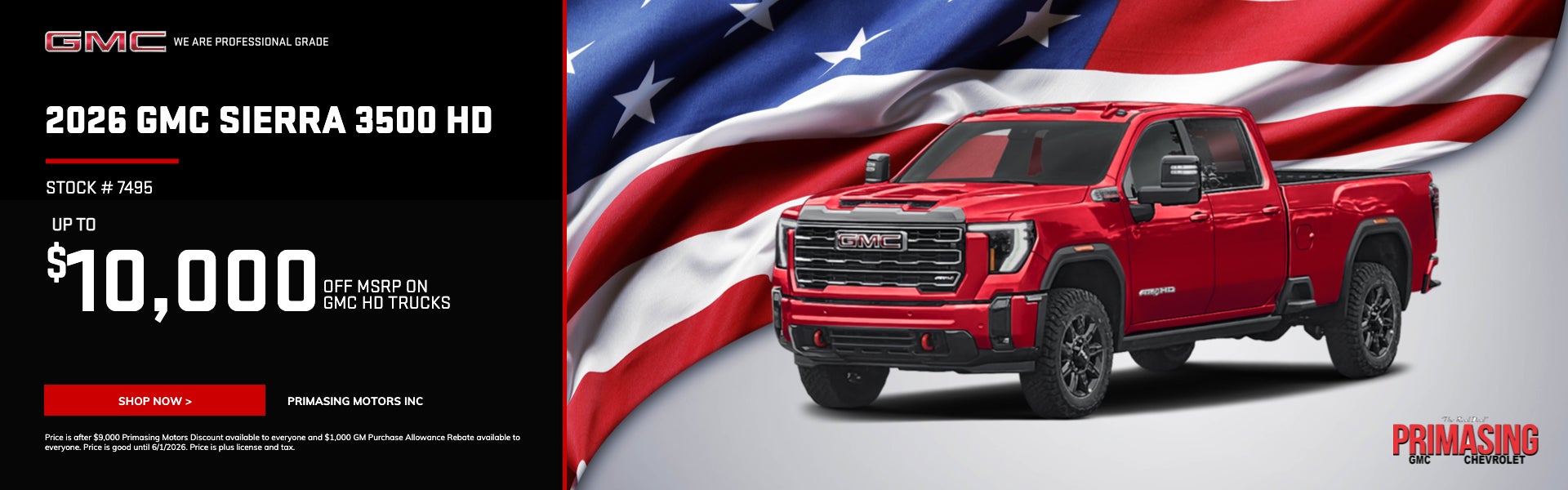 2026 GMC 3500 HD